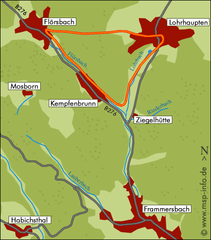 Bikewald Spessart Route 3 "Flörsbachtal"