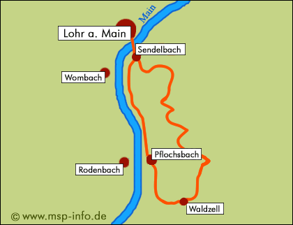 Lohr - Waldzell und zurück