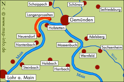 Wanderung Neuendorf - Langenprozelten