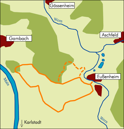 Wanderweg von Eu&szlig;enheim zum "Edelwei&szlig;"
