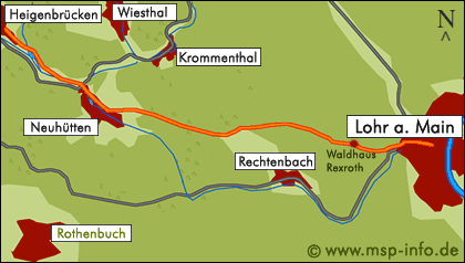 Vom Hochspessart zum Maintal