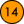 Tour Nr.: 14, Farbmarkierung: Orange