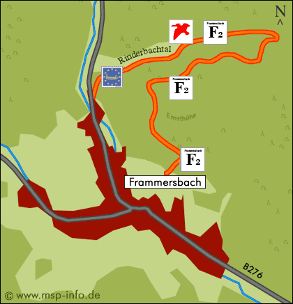 Rad- u. Wanderweg Rinderbachtal - Murrental - Frammersbach
