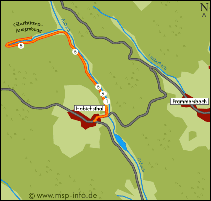 Radtour Habichsthal - Birkler Grund